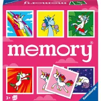 Memoryspel - Enhörningar - - One Size - Memoryspel