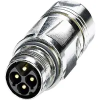 Phoenix Contact Effektkontaktdon - power M17 - M P20 1607670 ST-3EP1N8A9003S Silver Innehåll: 1 st