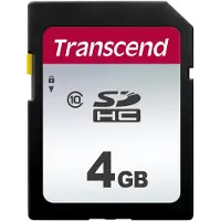 Transcend Sdhc 300s 4gb Class 10 Minneskort