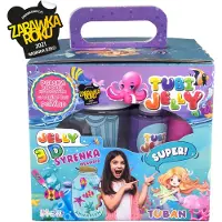 TUBAN 6-färgers Tubi Jelly-set med litet akvarium – Undine (TU3330)