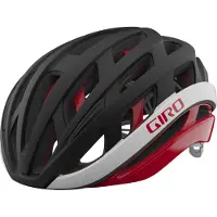 Giro Helios Spherical - Cykelhjälm Mat Black / Red 51-55 cm
