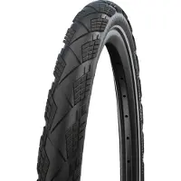 Schwalbe Marathon Efficiency Evo Folding Tyre 28x2.15" Addix Race V-Guard E-50 TLE Reflex svart 55-622 | 28x2.15" 2022 Däck med punkteringsskydd