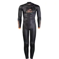Sailfish Mens Atlantic 2 - Neopren våtdräkt - Herr Black / Orange XS