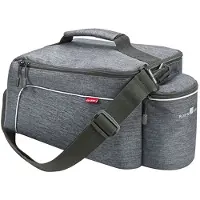 Klickfix [Äkta] RIXEN&KAUL Rack Pack Light (UniKlip) Cykelväska Grå B18xH19xD37cm
