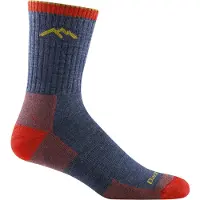 Darn Tough Men's Hiker Micro Crew Sock Cushion Denim