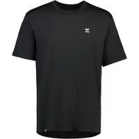 Mons Royale - MTB-kläder - M Tarn Merino T-Shirt Black för UnisexNylon - Storlek S - Svart