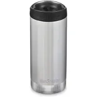 Klean Kanteen TKWide 355ml (Café Cap) Brushed Stainless