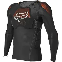 FOX Baseframe Pro D3O Skyddsjacka Svart S Unisex sort