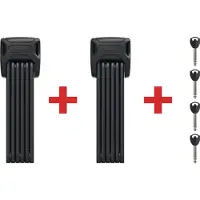 ABUS Bordo Big 6000k Sh Twin Hopfällbart Lås
