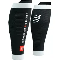Compressport - Kompression - R2 3.0 Black/White för Unisex - Storlek 1 - Svart