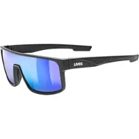 Uvex lgl 51, Multisportglasögon, Hel båge, Svart, Svart, Blå