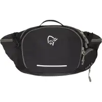 Norrøna - Ryggsäckar och midjeväskor MTB - Fjørå Econyl195 6L Hip Pack Caviar för Unisex - Svart