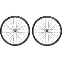 Fulcrum E-Racing 4 DB C22 Road/Gravel Wheelset 28" HG 8-11-speed Disc CL Clincher TLR svart 2022 Hjul till elcykel