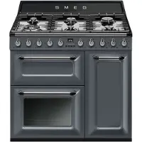 Smeg Victoria Tr93gr Naturgaskök Med 3 Ugnar Naturgaskök Med 2 Ugnar 90cm 6 Brännare