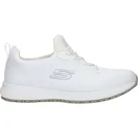 SKECHERS Dam Squad Halkfria Snörskor för Arbete