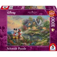 Schmidt Disney Sweethearts Mickey & Minnie Thomas Kinkade Pussel 1000 bitar Schmidt