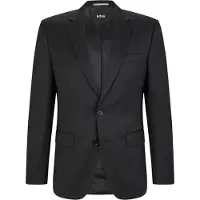 BOSS ONE Slim-fit suit jacket in virgin-wool serge