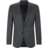 BOSS ONE Slim-fit suit jacket in virgin-wool serge