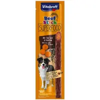 Vitakraft Beef Stick Superfood morot med chiafrön hundgodis (25 g)
