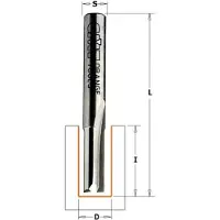Cmt Rak notfräs ; S=1/4''; D=8 mm
