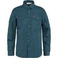 Fjall Raven - Vandringskläder - Singi Trekking Shirt LS M Mountain Blue för Unisex - Storlek M - Blå