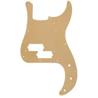 Fender Pure Vintage PickGuard '58 Precision Bass Guitar 10 -hls - guldanodiserad