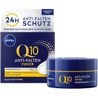Nivea Ansiktsvård Nattvård + ÅtdragningQ10 Plus Anti-rynk nattkräm