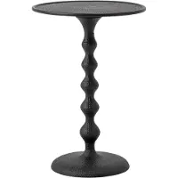 Bloomingville anka sidobord, svart, aluminium