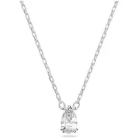 Swarovski Stilla Mode Mångsidig Trendig Minimalistisk Rodiumpläterad Halsband Dam halsband 5636708 Box (Random Color)