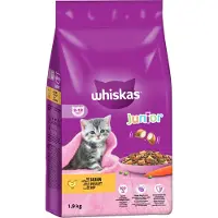Whiskas Junior med kyckling kattungefoder