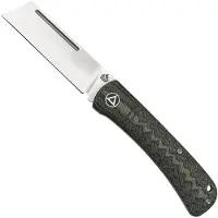 QSP Knife Hedgehog QS142-B, Denim Blue Micarta, slipjoint pocket knife