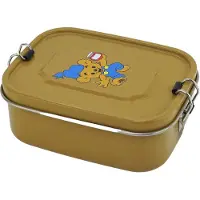 Adlibris Bamse, Lunchlåda i plåt, Björngul