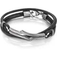 Lumoava wayfarer armband svart L53239896195