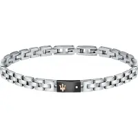 Maserati Smycken Armband i Rostfritt Stål JM221ATY05- För Män