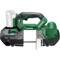 HiKOKI CB18DBLW4Z, Svart, Grön, Ringformad hållare, 195 m/min, 80 m/min, Batteri, 173 mm