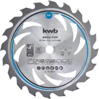 Kwb 584154 Hårdmetall cirkelsågklinga 156 x 12.75 x 1.0 mm Antal tänder (per tum): 20 1 st