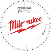 Milwaukee Sågklinga för trä 4932471309; 235x30x2,4 mm; Z60; -5°