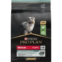 Purina Pro Plan Medium Puppy Sensitive Digestion Lamm Torrfoder Hund 3 kg
