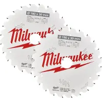 Milwaukee Sågklinga för trä 4932479804; 190x30 mm; 2 st.