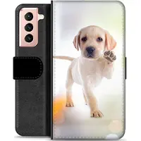 Mtp Products Samsung Galaxy S21 5G Premium Plånboksfodral - Hund
