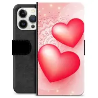 Mtp Products iPhone 13 Pro Premium Plånboksfodral - Kärlek