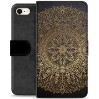 Mtp Products iPhone 7/8/SE (2020)/SE (2022) Premium Plånboksfodral med Stativ - Mandala