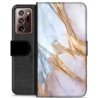 Mtp Products Samsung Galaxy Note20 Ultra Premium Plånboksfodral - Elegant Marmor