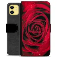 Mtp Products iPhone 11 Premium Plånboksfodral - Ros
