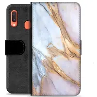 Mtp Products Samsung Galaxy A20e Premium Plånboksfodral - Elegant Marmor