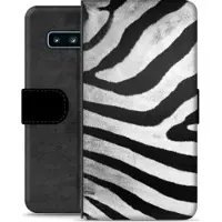 Mtp Products Samsung Galaxy S10 Premium Plånboksfodral - Zebra