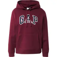 Gap Sweatshirt 'HERITAGE' marinblå / vinröd / vit