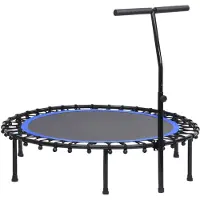 vidaXL Studsmatta med handtag 122 cm