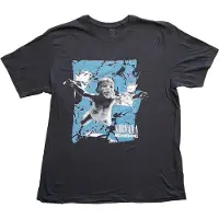 Ginza.se Nirvana: Unisex T-Shirt/Nevermind Cracked (Black) (Small)