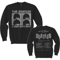 Ginza.se The Beatles: Unisex Long Sleeve T-Shirt/Hard Days Night (Black) (Back Print) (Medium)